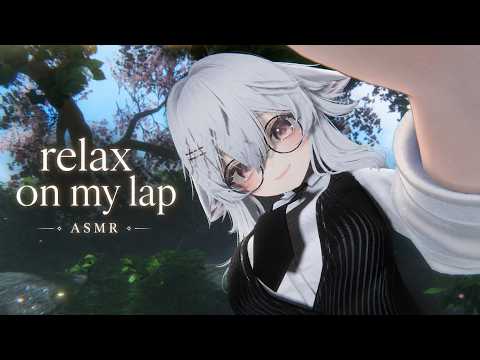 Your Catgirl Lets You Relax on Her Lap ♡ | Vrchat ASMR | Fluffy Mic scratching, Headpats