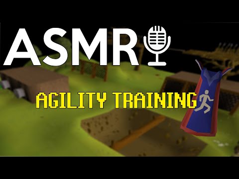 ASMR Soft-Spoken OSRS Agility Training