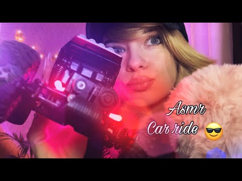 ASMR - car ride / new trigger / relaxing