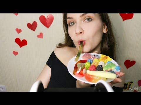 АСМР Итинг | Поедание мармелада | ASMR Eating Marmalade | Ear to Ear | Mouth Sounds | ASMR russian