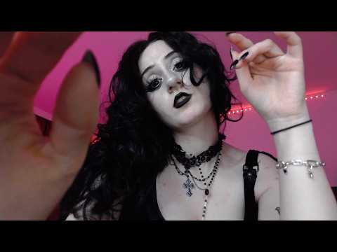 ASMR ✞ Sweet affirmations from your local goth girl