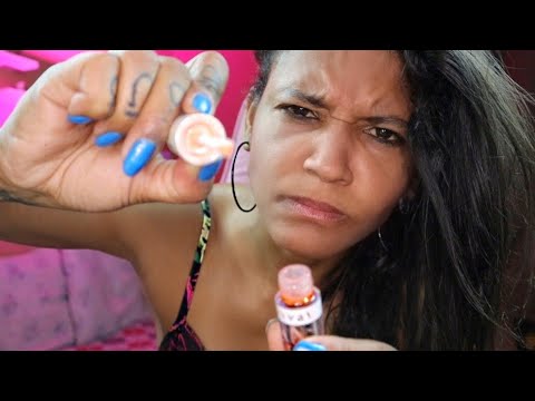 ASMR MAQUIANDO VOCE COM RAIVA 🤬💄👊