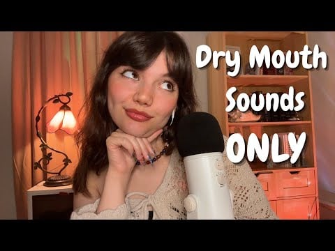 ASMR | FAST DRY MOUTH SOUNDS ONLY ( Hand Movements, Rambles, Casual Vibe )