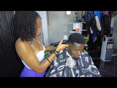 Most Satisfying Barber Experience – Lady Barber Shave and Scalp Massage ASMR