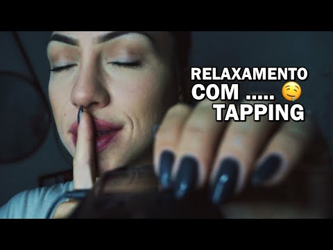 ASMR PARA RELAXAR: TAPPING NO TASCAM E TE GUIANDO PARA ATENÇÃO PLENA