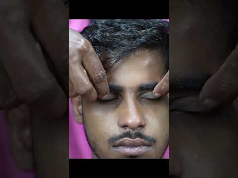 Watch For Relaxation | ASMR Head And Neck Massage With Neck Crack #shorts #relaxation