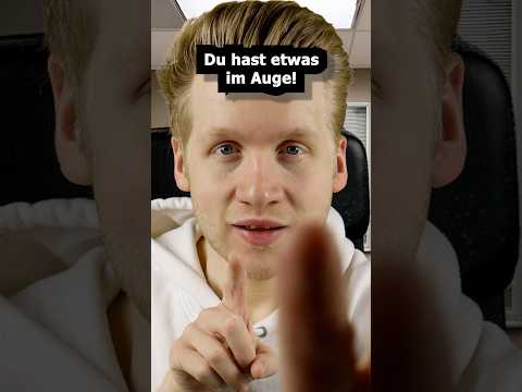 Du hast etwas im Auge! #asmr