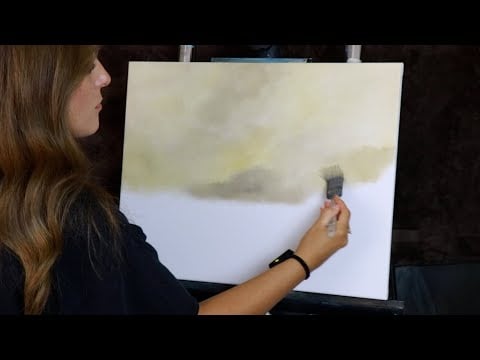 Painting ASMR | Weathered Landscape