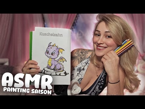 Relax With Me While I Draw 💤 ASMR Marker Sounds & Soft Talking
