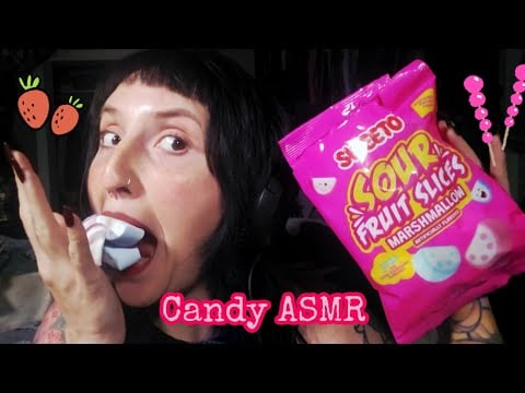 ASMR | Gummy Candy & Squishy Marshmallow Fruit Slices 🍉🍬 Perfect for 😴