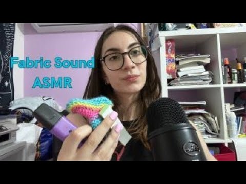 Fabric Sounds (scratching, tapping)  |  ASMR ITA