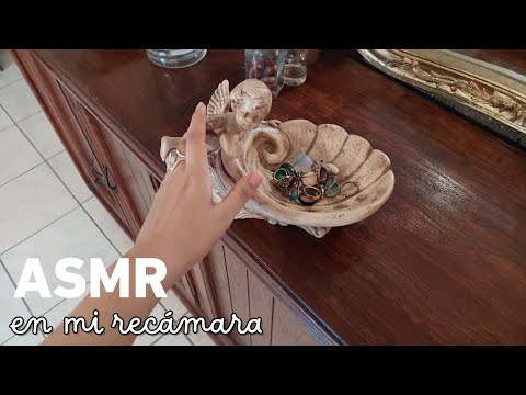 ASMR TAPPING EN MI RECÁMARA | Tapping around my room