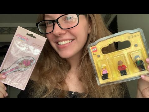 ASMR Mini Haul | The Lego Store, Box Lunch, Walmart, Dollar Tree