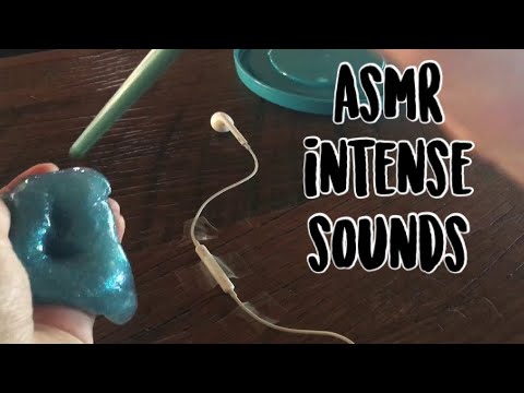 ASMR intense sounds (Apple earphones mic)