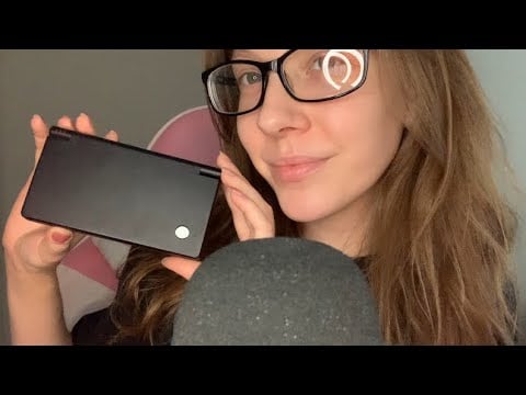 ASMR Tapping On A Black DSi (No Talking)