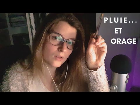 ASMR FR 🕊 RELAXATION EN PLEIN ORAGE 🌧⚡