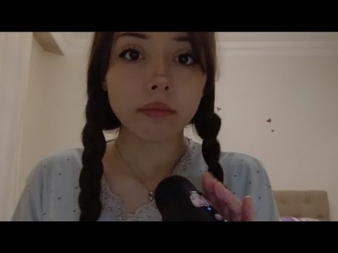 asmr doing your makeup actual application on camera lens 🐇🍍