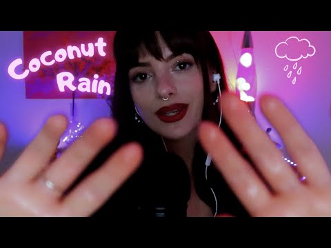 #ASMR | La TREND la plus RELAXANTE : Coconut Rain 🥥🌧️