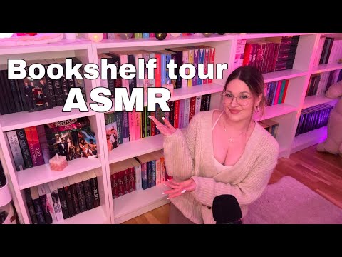 ASMR Bookshelf Tour 📚 | On My Knees