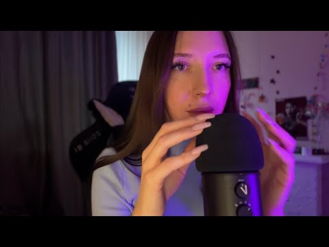 БЫСТРЫЙ ASMR какой триггер лучше? тк-тк-тк со звуками рук и рта/ и ВИЗУАЛКИ 