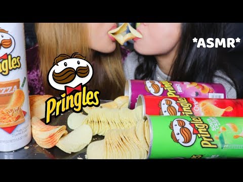 ASMR: EATING PRINGLES CHIPS (EXTREME CRUNCHY SOUNDS) mukbang