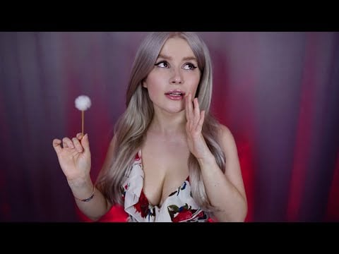 ASMR for mind relaxation ✨ Ear attention, noms, mouth sounds, goose feathers, no talking  🤍
