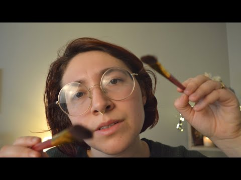 ASMR Mesmerizing Face Brushing For Deep Sleep