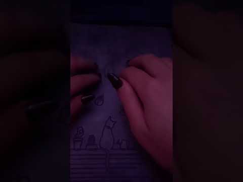 Relaxing tapping and scratching on my iPad case 💜 #asmr #asmrsounds #scratching #tapping #relax