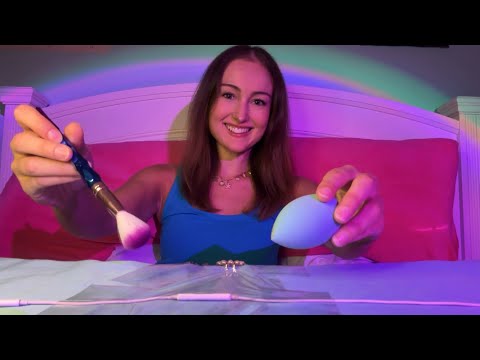 giving my microphone a makeover asmr (lofi fast & aggressive makeup asmr)