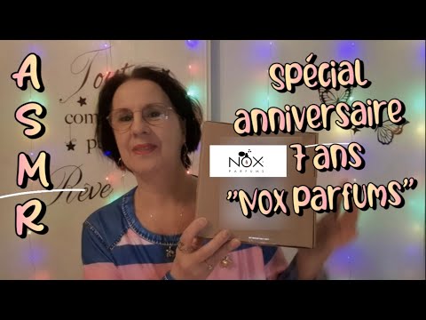 ASMR français : Édition spéciale 7ème anniversaire "Nox parfums".