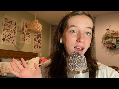 Asmr q&a (close whisper+new mic)