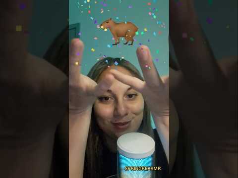 ASMR | Capybara 💃 #shorts