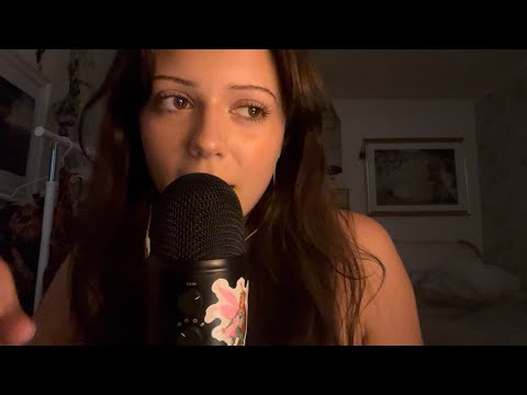 ASMR close and clicky whispers