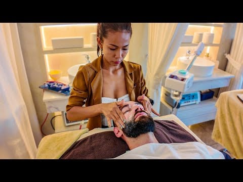 SOFT Face Massage Made me SLEEP 😴 (and will make you too!) – Chiang Mai 🇹🇭
