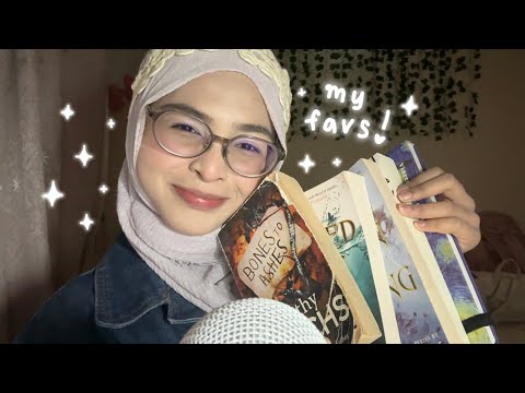 [ASMR] 30+ MINS BOOK TAPPING, CLOSE UP WHISPERS 🤍📘