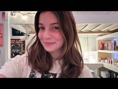 ASMR | room tour | breathy whispered voiceover✨