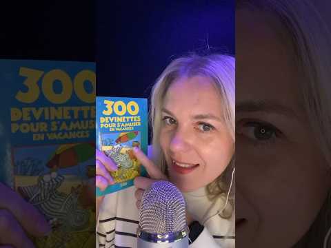 ASMR FR / Tu valides ou pas ces devinettes ? #asmrfr #asmr #shortsasmr