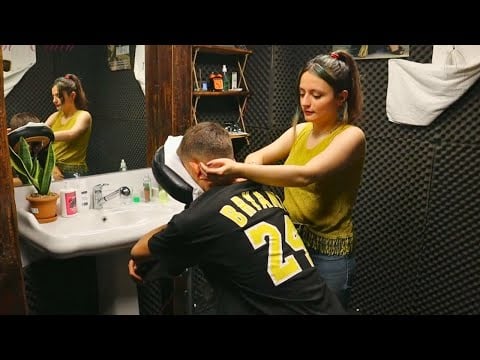 ASMR Miss Melek - Head, Scalp & Back Massage Therapy