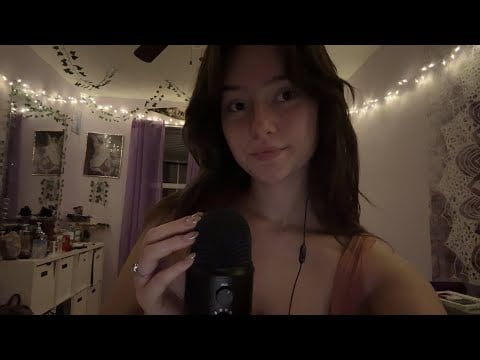 ASMR BARE Mic Scratching with LONG Nails🎙️💅