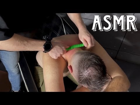 💈ASMR BARBER | The Sound of Shampooing and Massaging