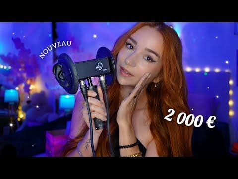 ASMR : MON NOUVEAU MICRO 🎙️ Test et Unboxing du 3Dio pro II