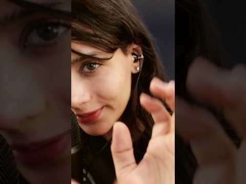 Touching your face ✋ #asmr #asmrmouthsounds #asmrtouchingyourface #asmrhandmovements