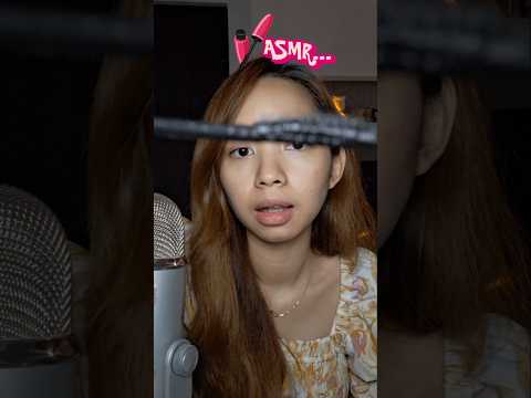 mascara touch up #asmr