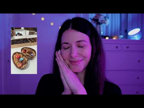 ASMR | Hago un taller de ESCULTURA y CHOCOLATE Storytime