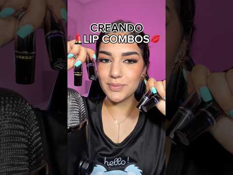 💄Creando 💋LIP COMBOS✨ #asmr #lipcombo#anglicolor #anglicolormakeup