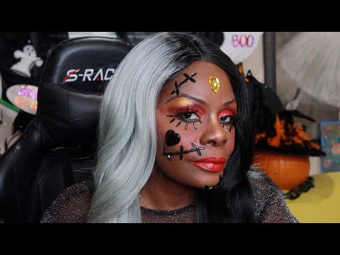 Quick Halloween Jewelry ASMR MAKUP TUTORIAL