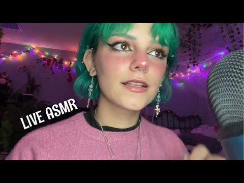 ASMR LIVE | send me questions & let’s talk 🤍