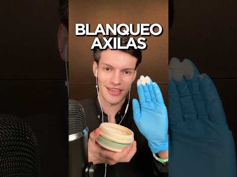 TE BLANQUEO LAS AXILAS #asmr #shorts #asmrsounds #comedia