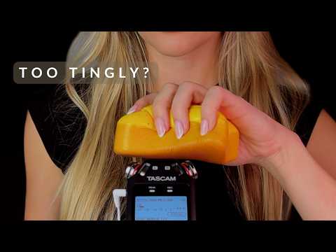 ASMR | Brain Melting Ear to Ear tingles & Latex gloves on TASCAM