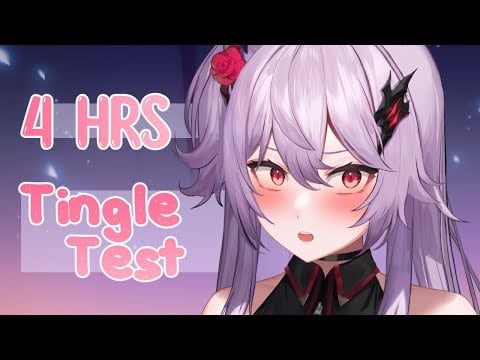 【ASMR】4 Hours ✨ Two Different Mics on Your Brain ⚡ Which Will Make You Tingle More?